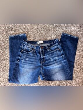 BKE Gabby Curvy Fit High Rise Blue Jeans